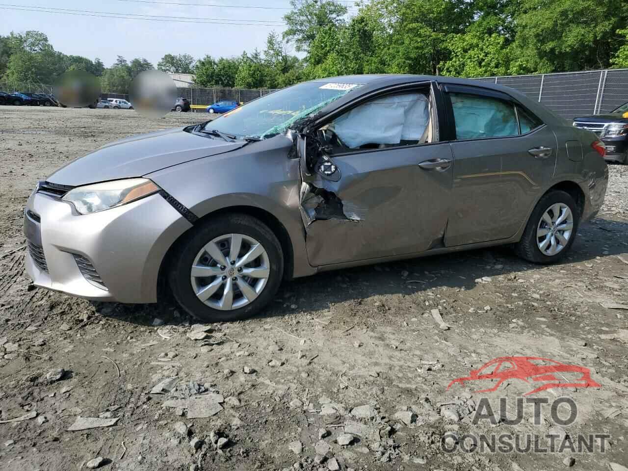 TOYOTA COROLLA 2015 - 2T1BURHEXFC351384