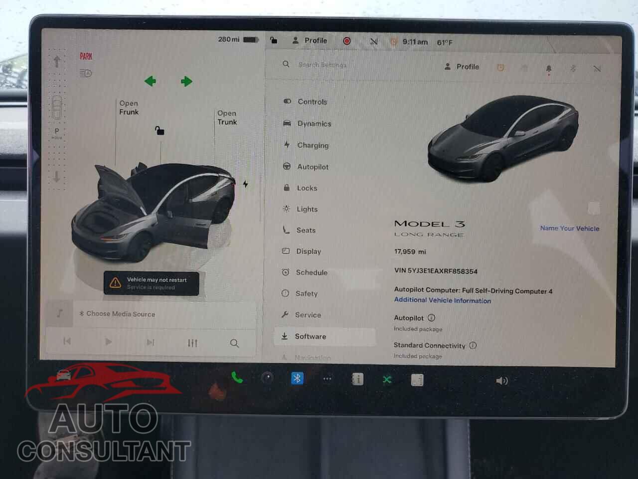 TESLA MODEL 3 2024 - 5YJ3E1EAXRF858354