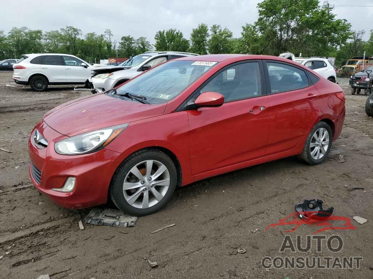 HYUNDAI ACCENT 2013 - KMHCU4AE1DU435770