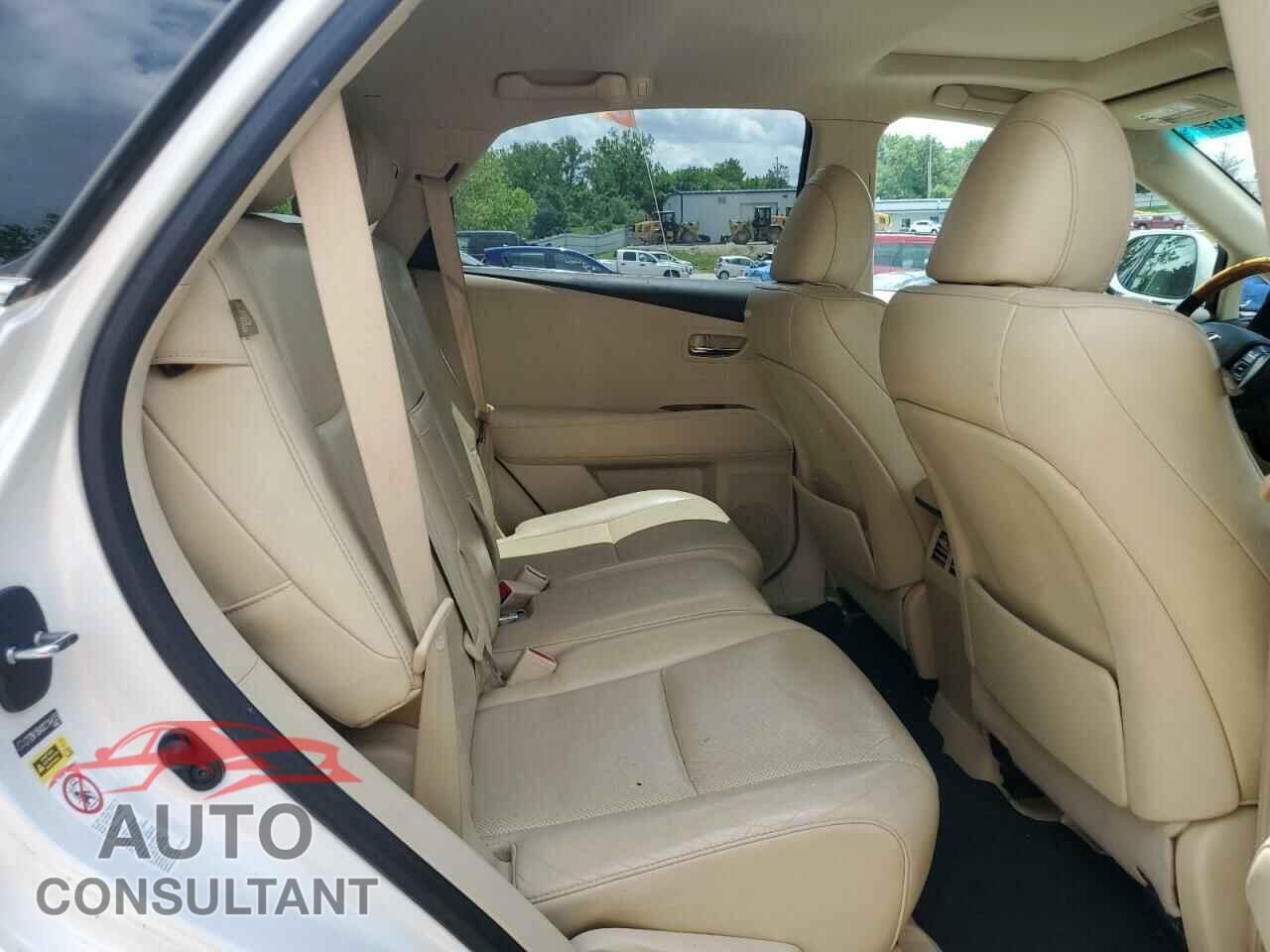 LEXUS RX350 2012 - 2T2BK1BA0CC144555