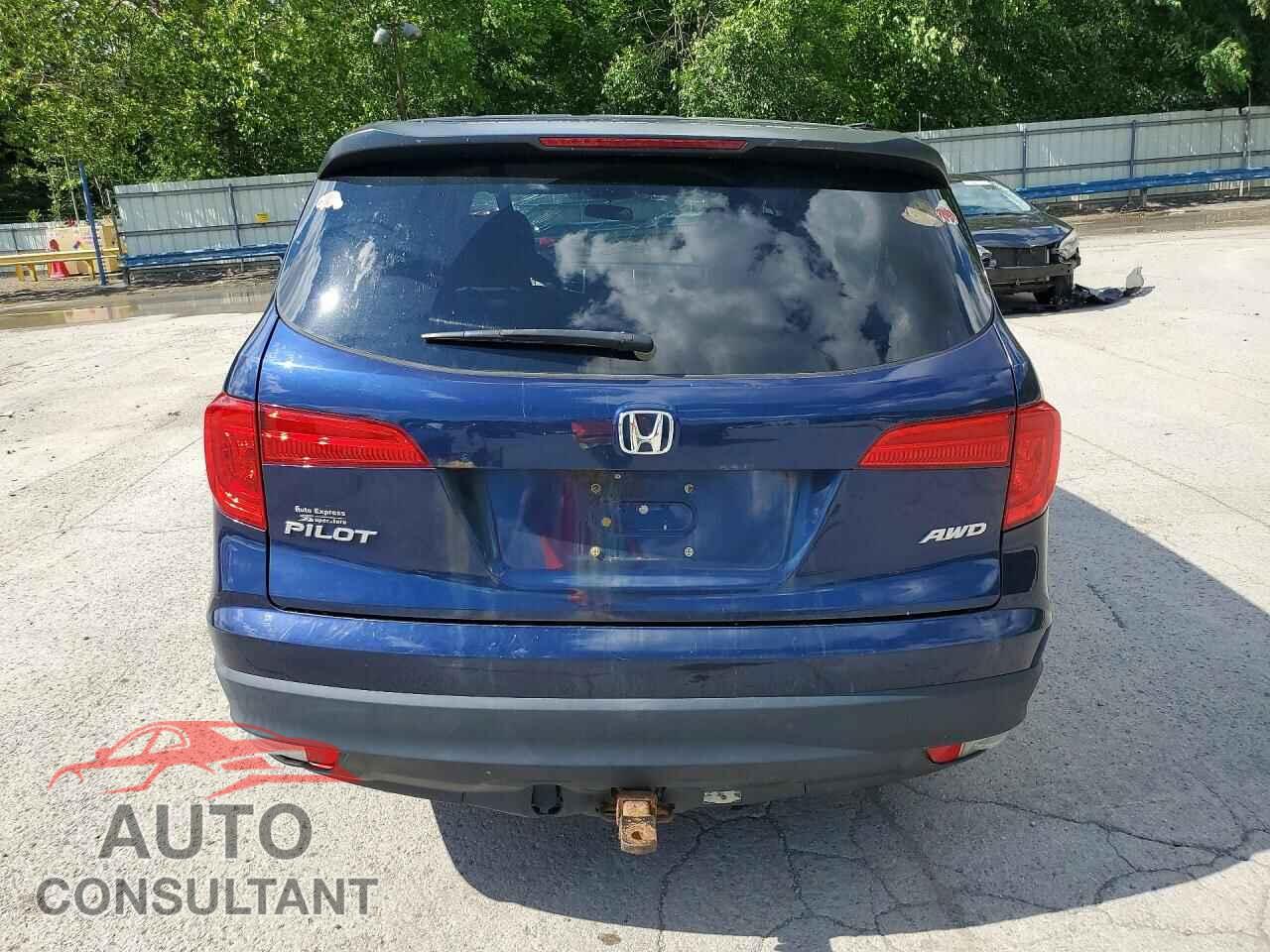 HONDA PILOT 2017 - 5FNYF6H19HB036462