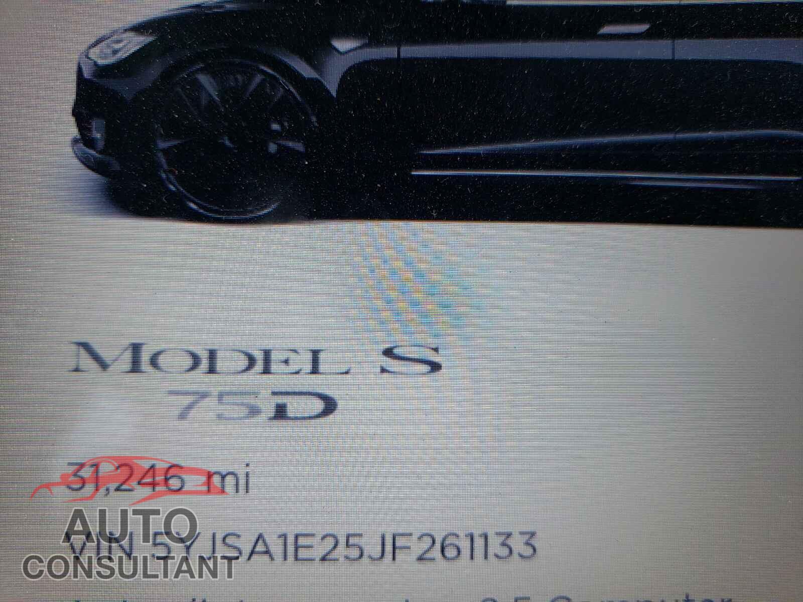 TESLA MODEL S 2018 - 5YJSA1E25JF261133