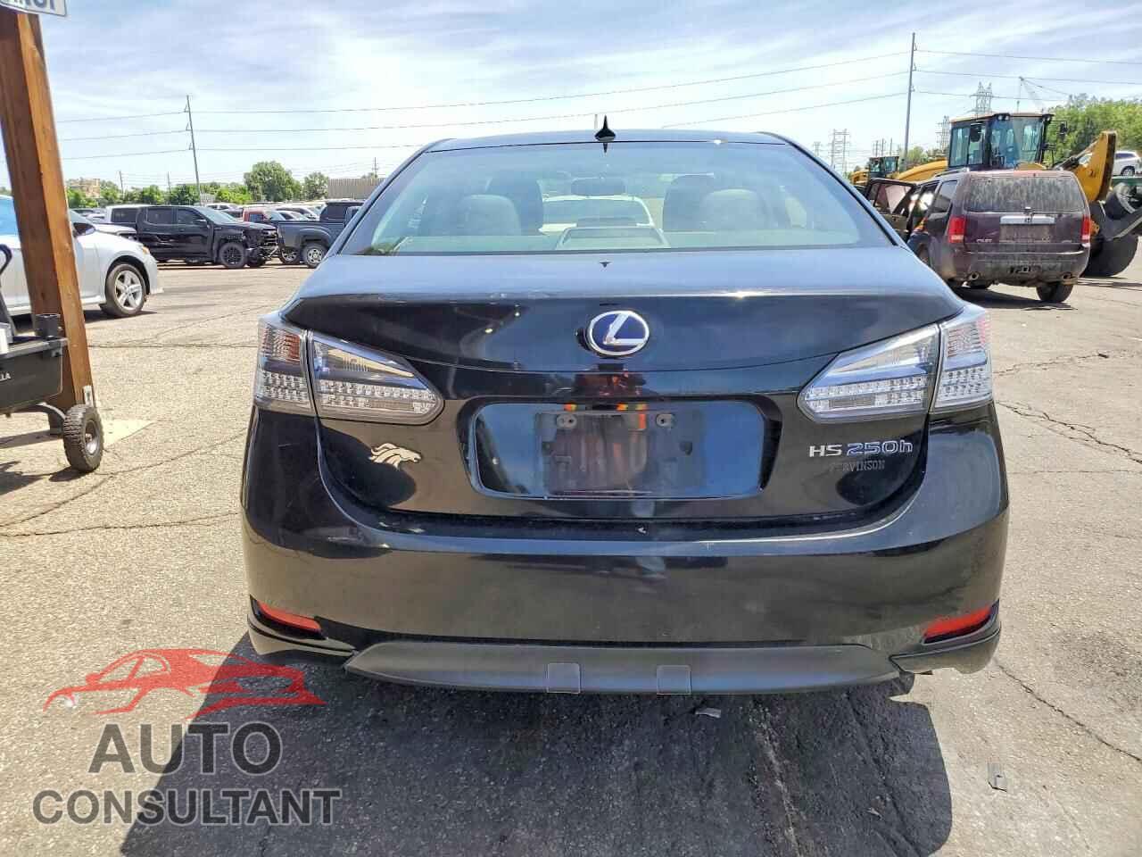 LEXUS HS 2011 - JTHBB1BA2B2046725