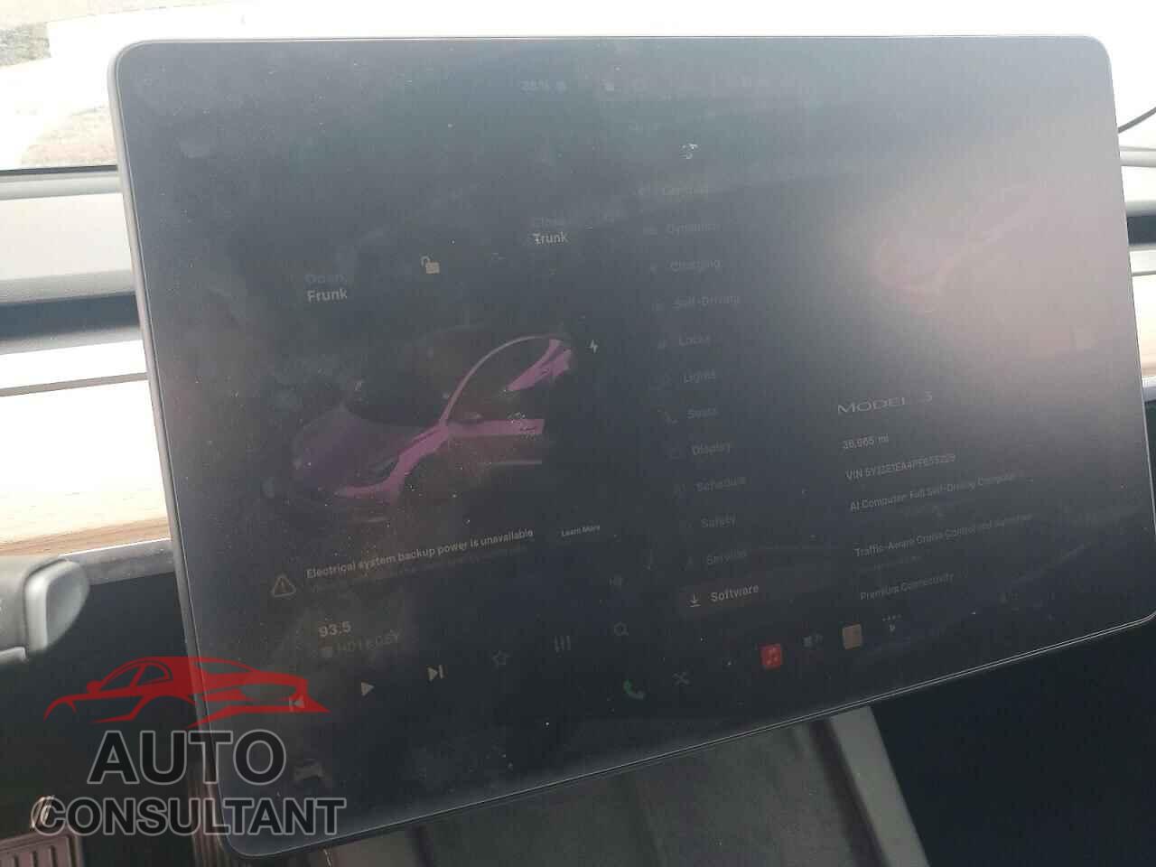 TESLA MODEL 3 2023 - 5YJ3E1EA4PF655229