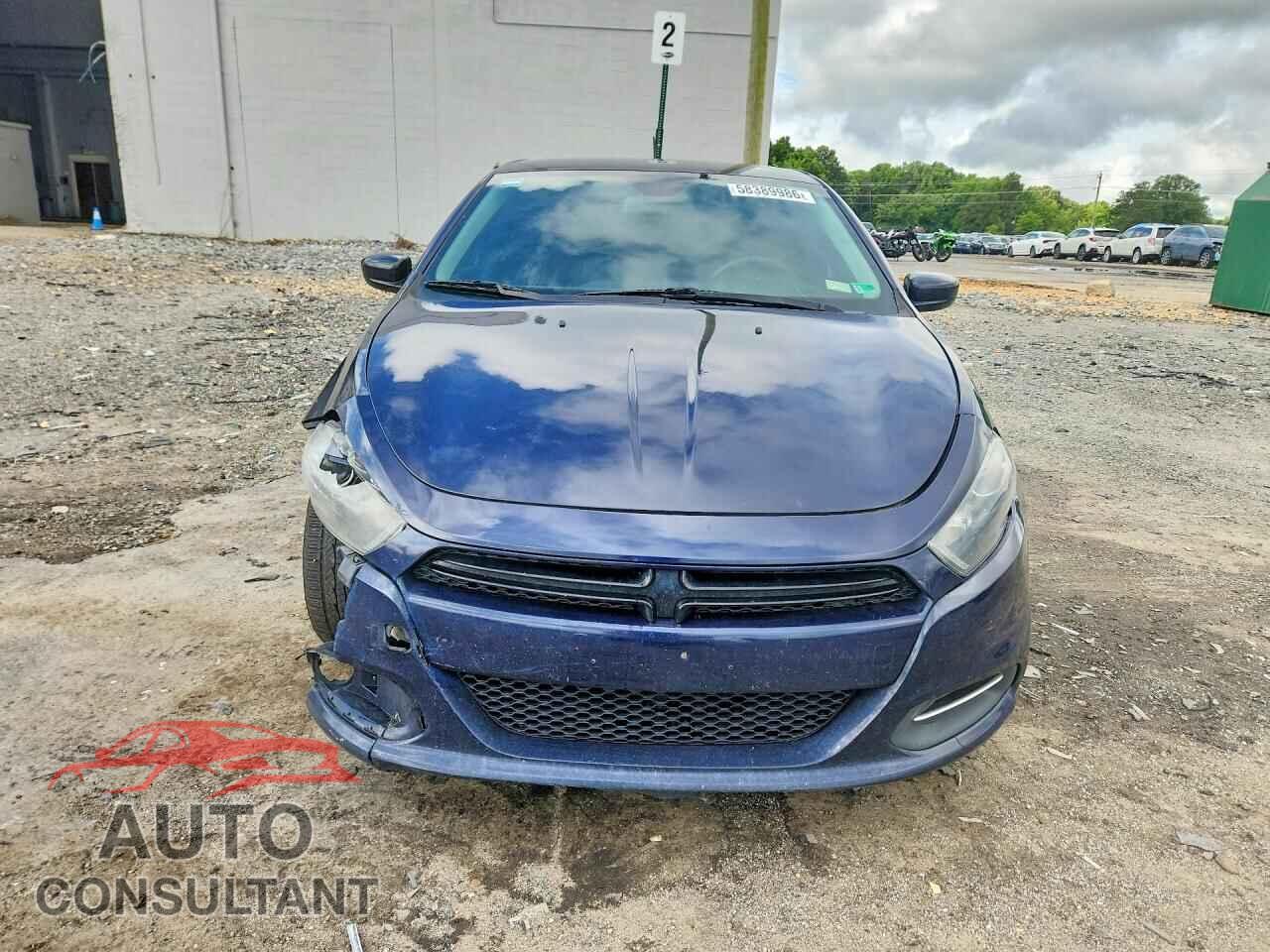 DODGE DART 2016 - 1C3CDFBB6GD762212