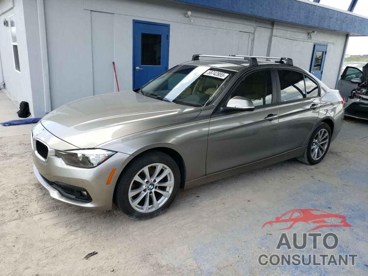 BMW 3 SERIES 2016 - WBA8E1G59GNU10768