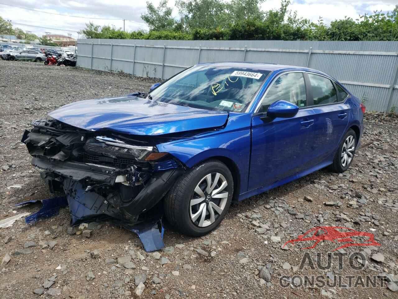 HONDA CIVIC 2022 - 2HGFE2F29NH524509