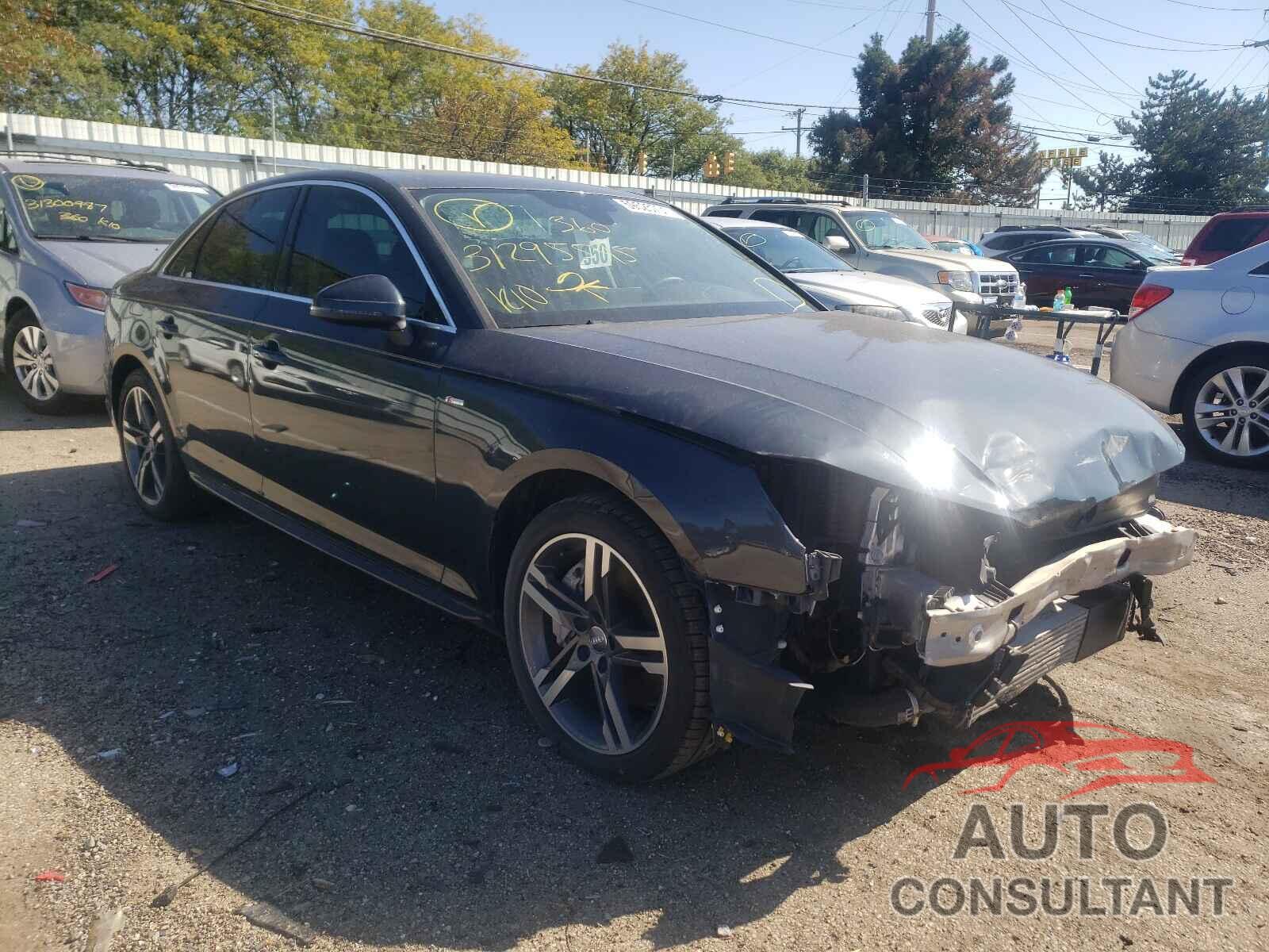 AUDI A4 2017 - WAUENAF4XHN002664