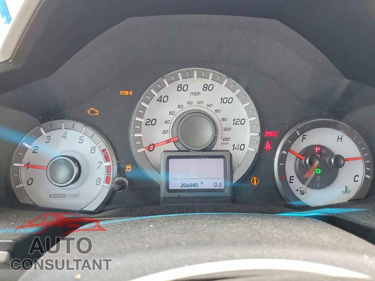 HONDA PILOT 2012 - 5FNYF4H96CB065212