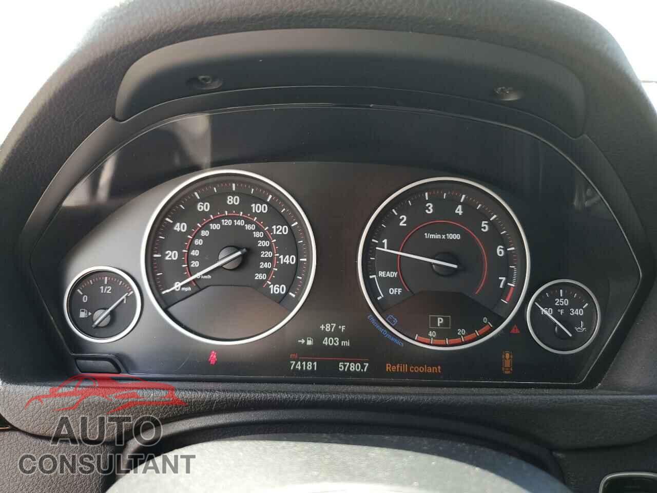 BMW 3 SERIES 2017 - WBA8B7C32HK858742