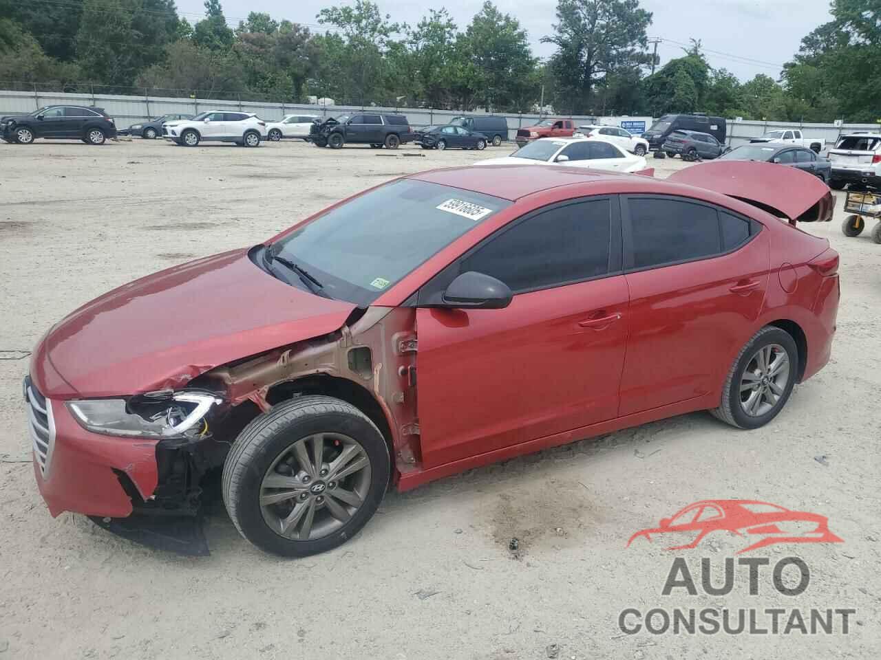 HYUNDAI ELANTRA 2017 - 5NPD84LFXHH057614
