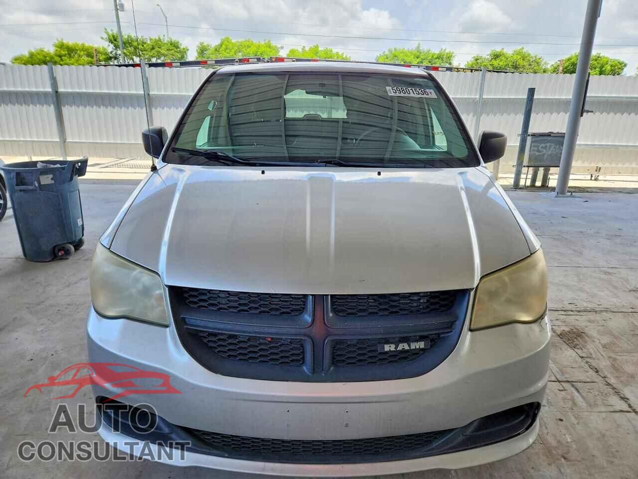 DODGE RAM VAN 2012 - 2C4RDGAG2CR272608