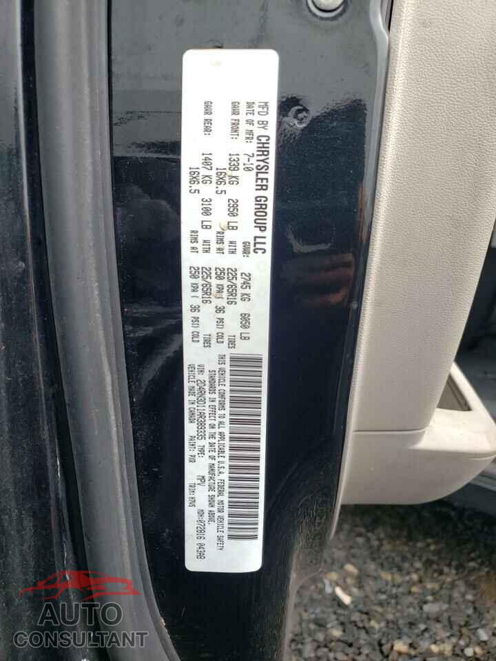DODGE CARAVAN 2010 - 2D4RN3D11AR389335