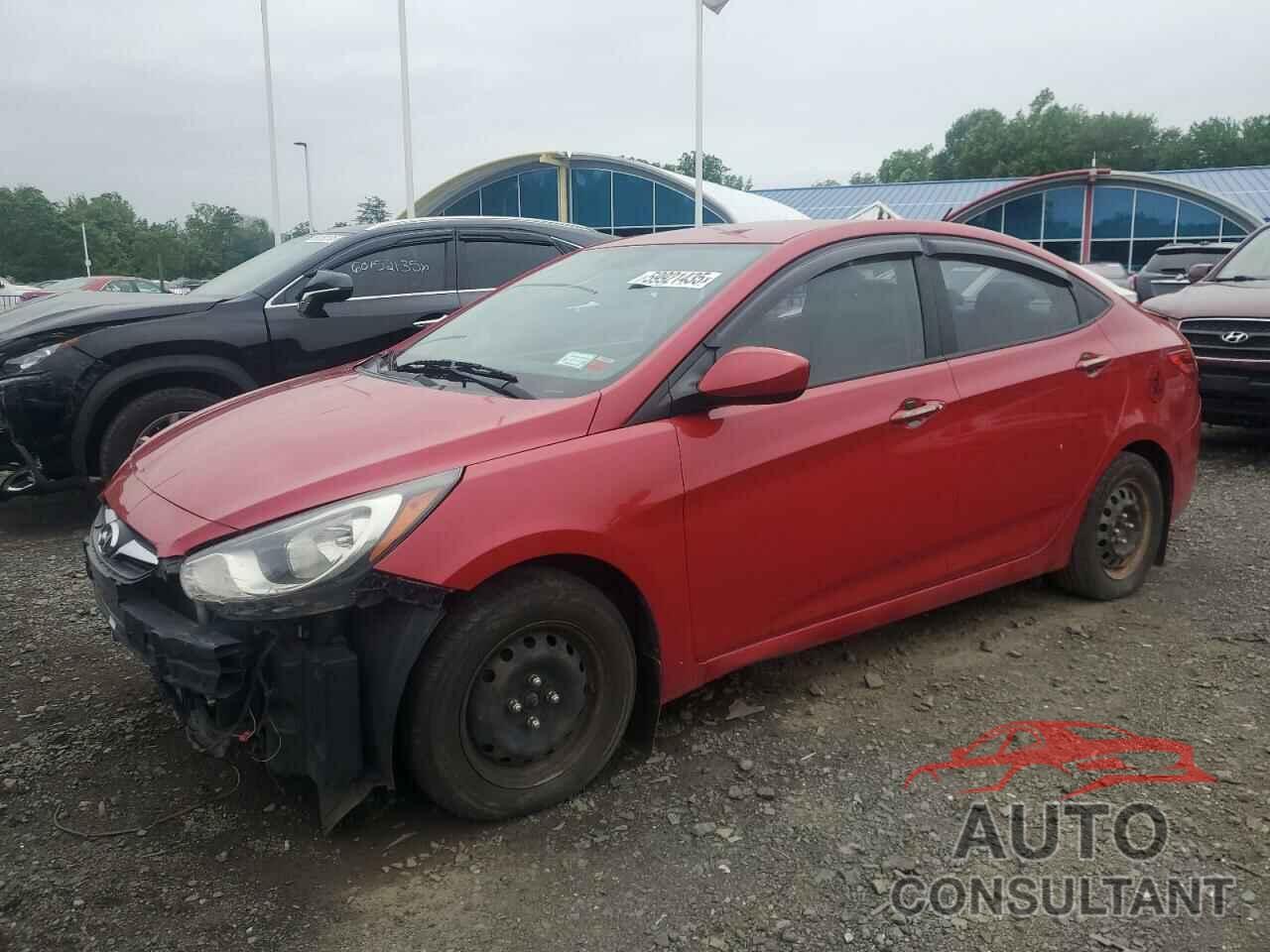 HYUNDAI ACCENT 2013 - KMHCT4AE5DU495697
