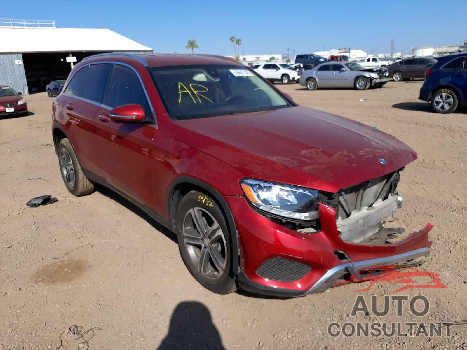 MERCEDES-BENZ GLC-CLASS 2017 - WDC0G4JB5HF180436