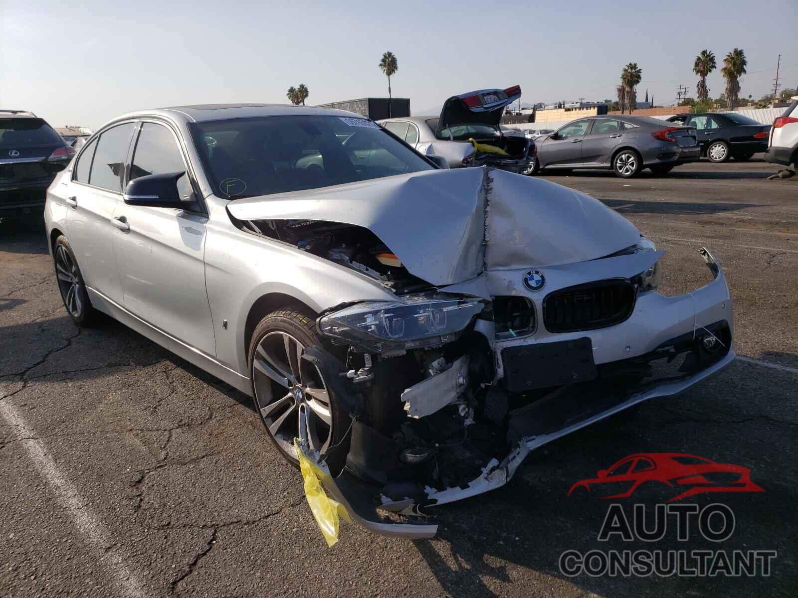 BMW 3 SERIES 2018 - WBA8E1C57JA178014