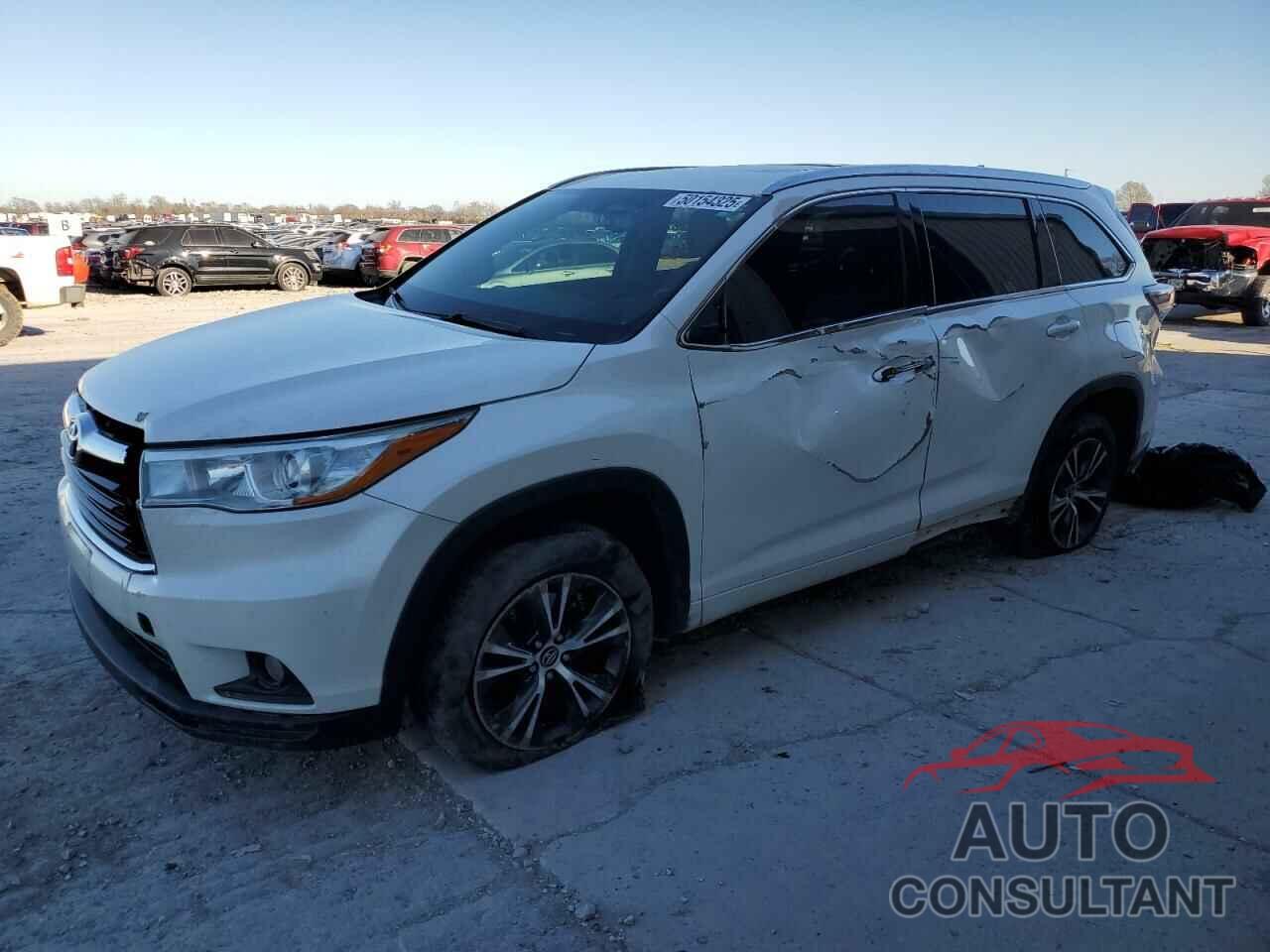 TOYOTA HIGHLANDER 2016 - 5TDKKRFH7GS176801