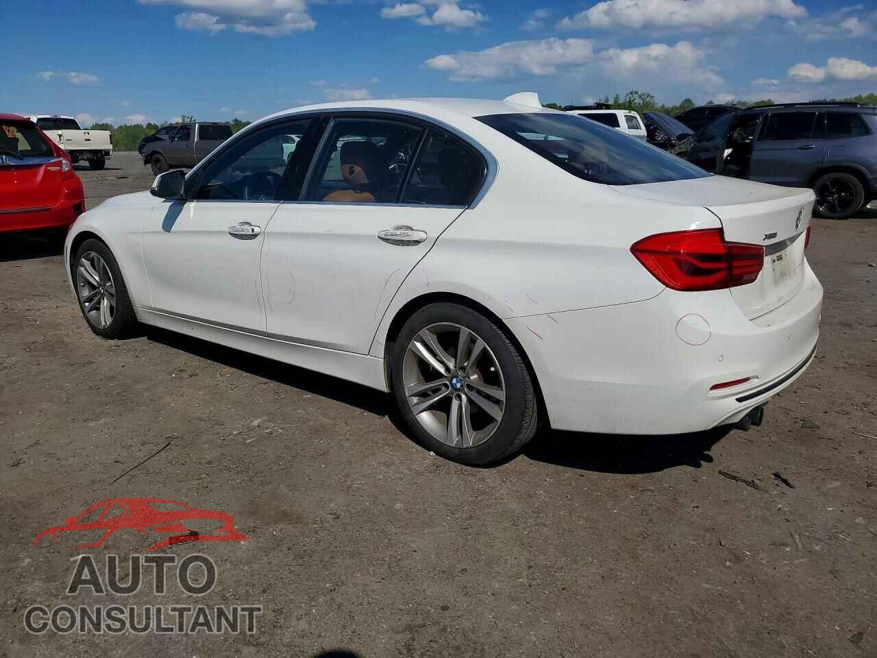 BMW 3 SERIES 2017 - WBA8D9G34HNU62052