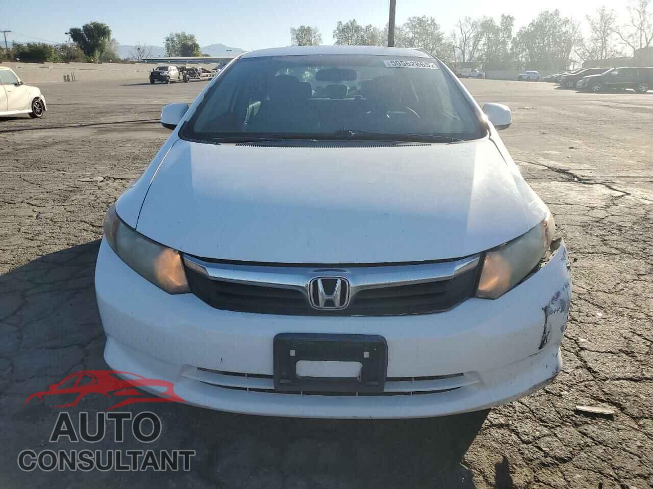 HONDA CIVIC 2012 - 19XFB2F56CE322625