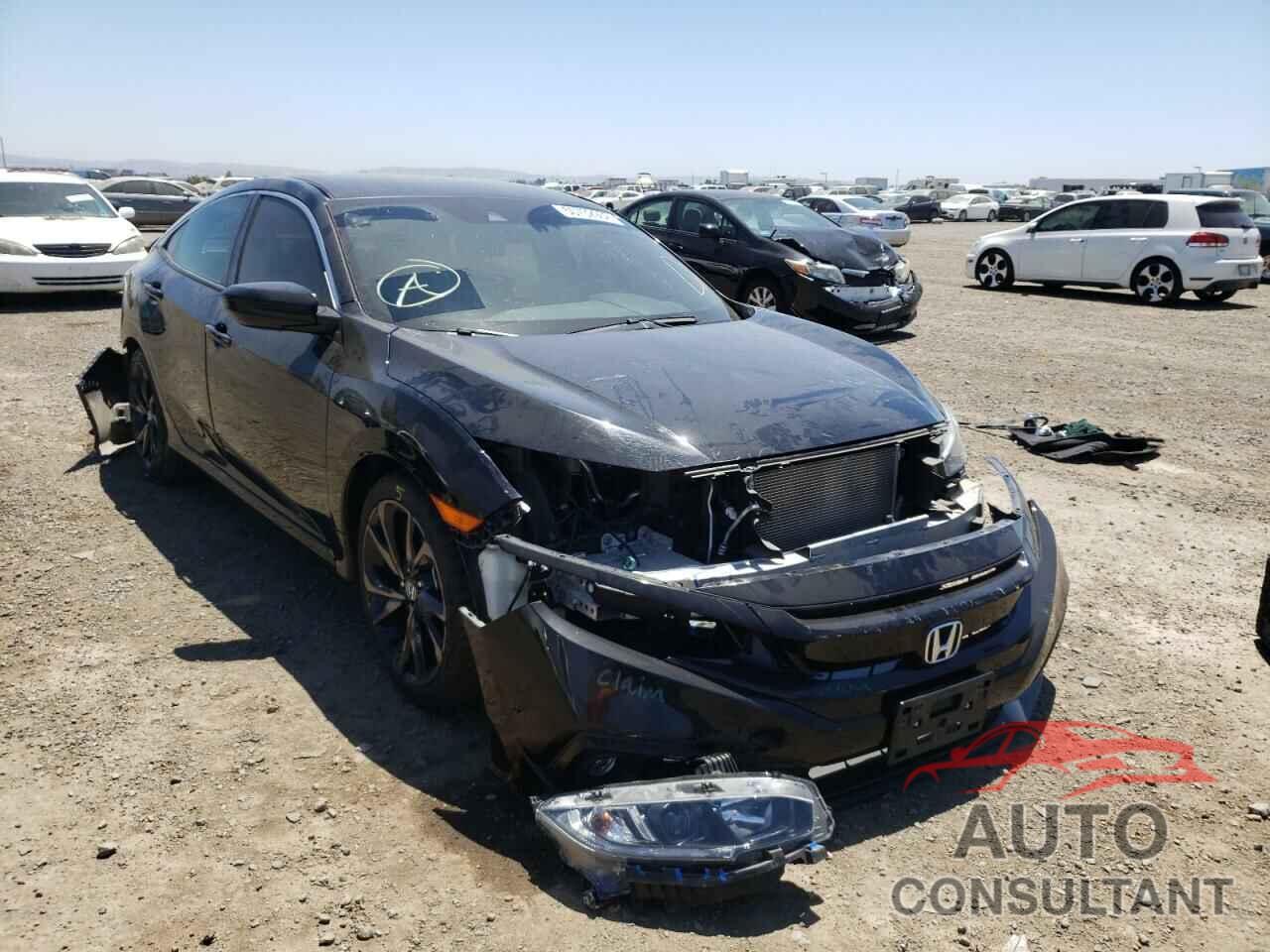 HONDA CIVIC 2020 - 19XFC2F81LE209060