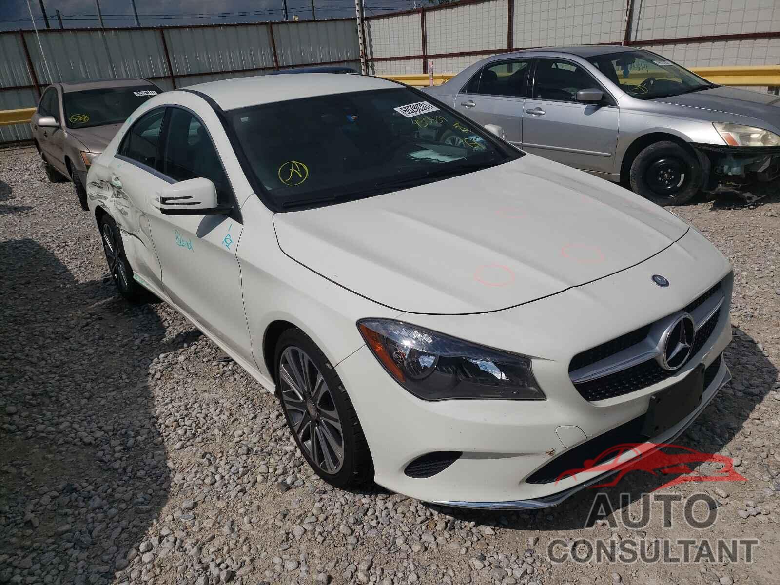 MERCEDES-BENZ CLA-CLASS 2017 - WDDSJ4EB2HN435534