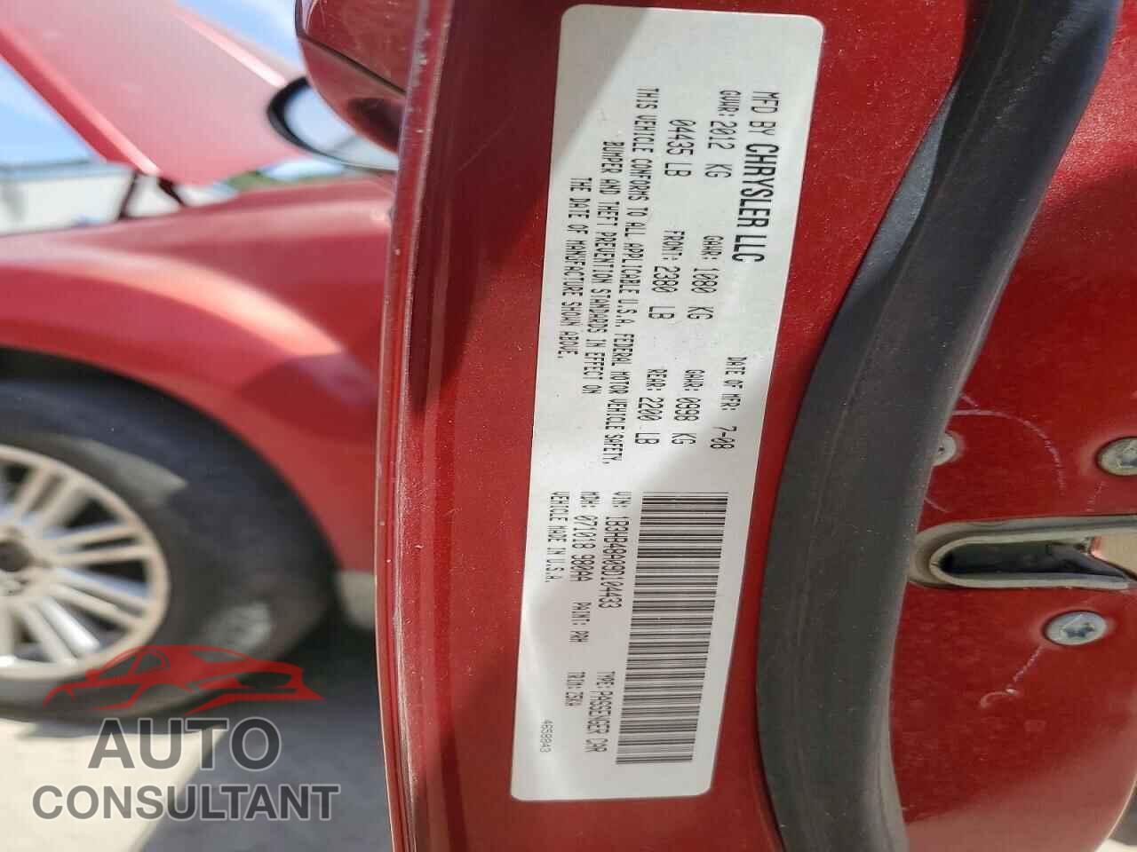 DODGE CALIBER 2009 - 1B3HB48A09D104433