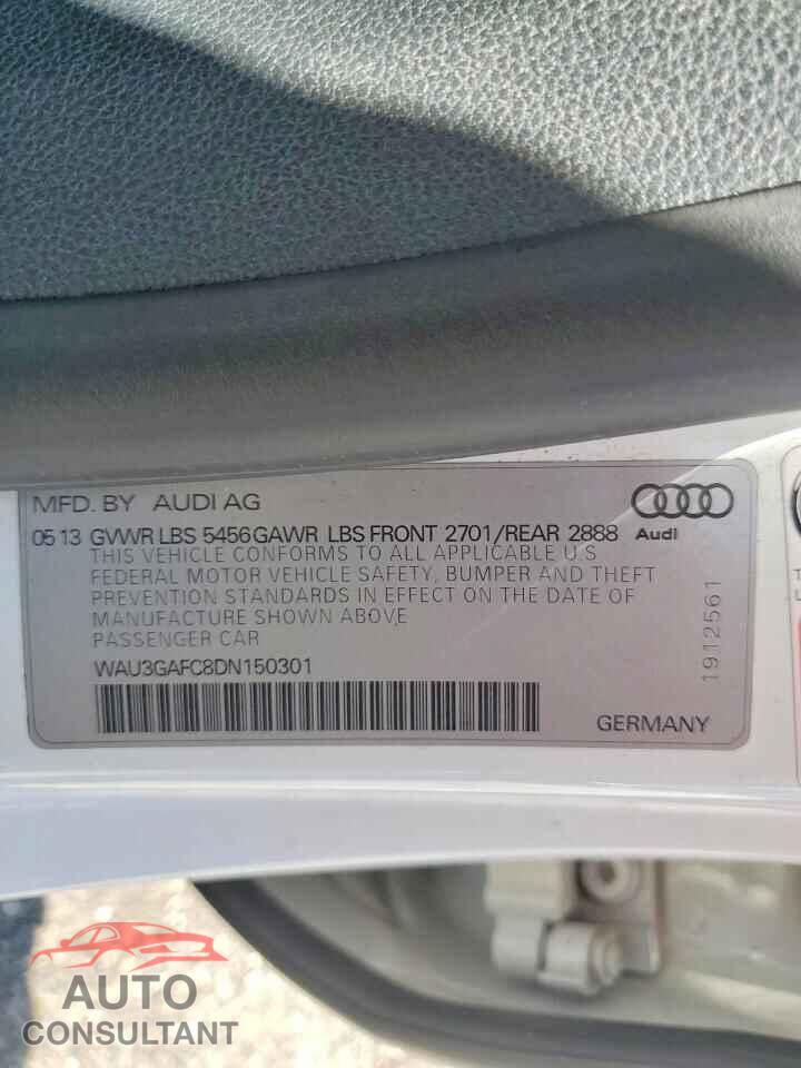AUDI A7 2013 - WAU3GAFC8DN150301