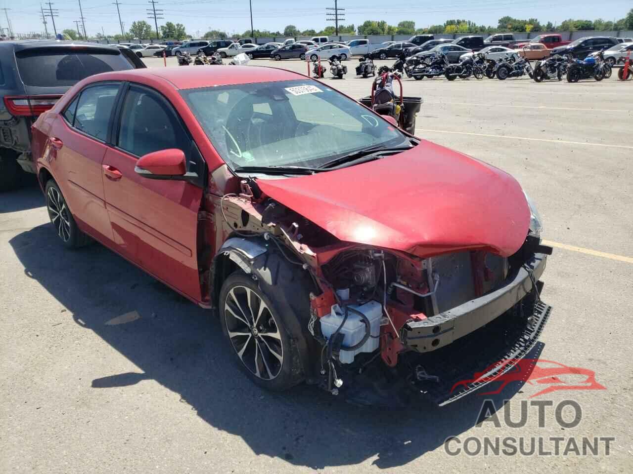 TOYOTA COROLLA 2017 - 2T1BURHEXHC961787