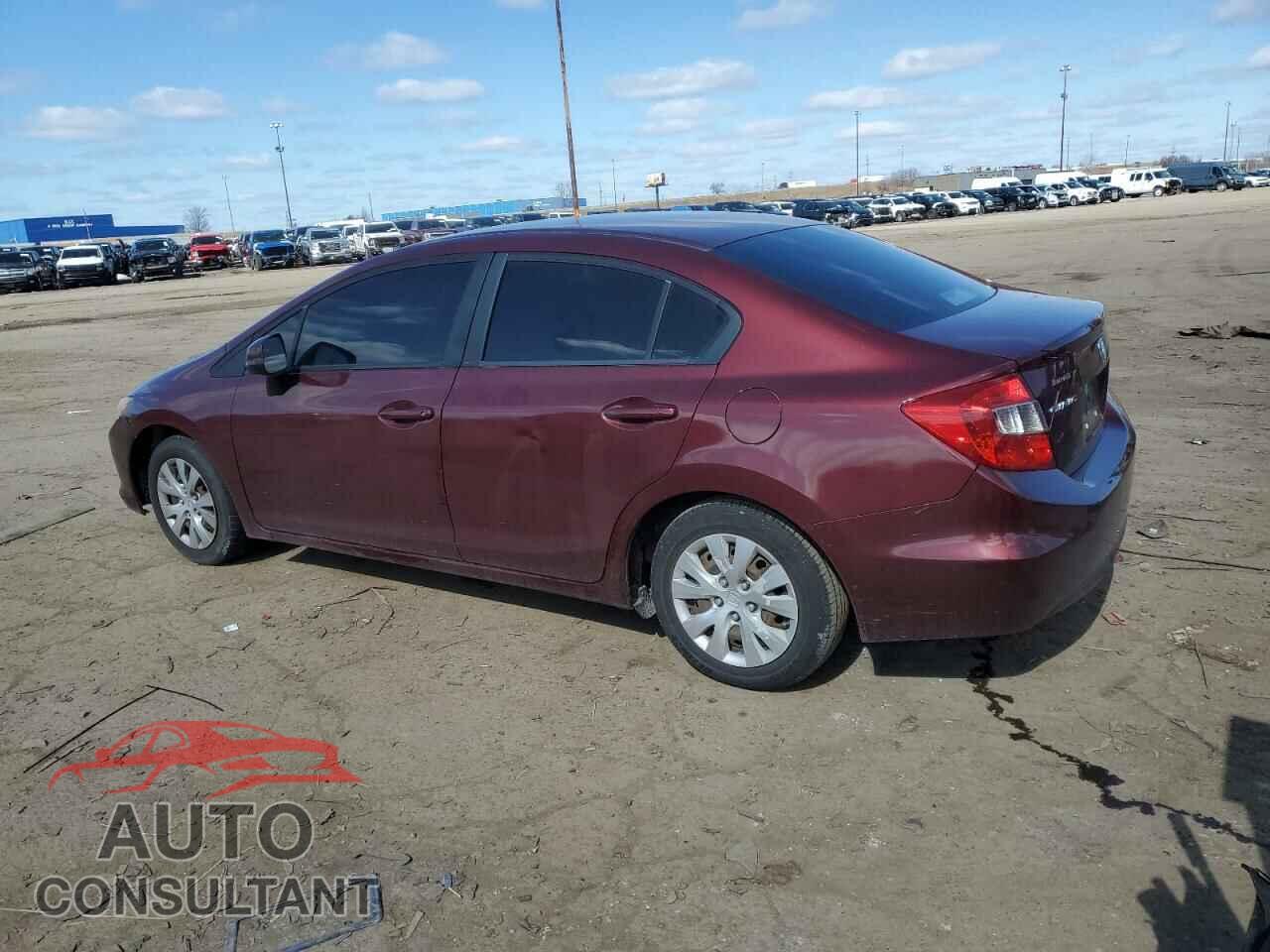HONDA CIVIC 2012 - 2HGFB2F54CH582673