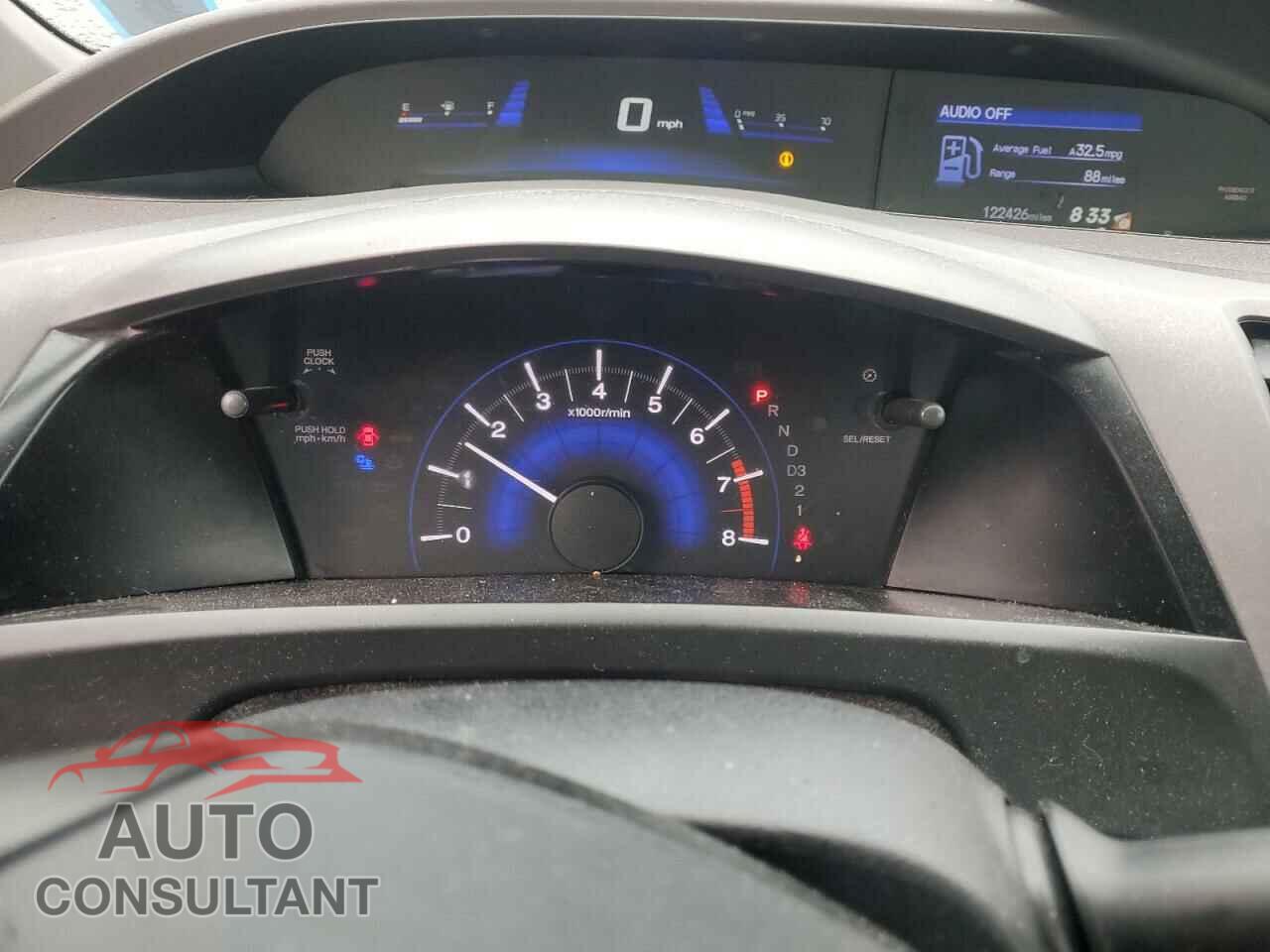 HONDA CIVIC 2012 - 2HGFB2F52CH596054