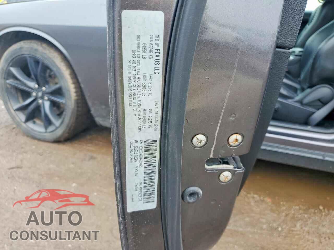 DODGE CHALLENGER 2017 - 2C3CDZAG3HH532033
