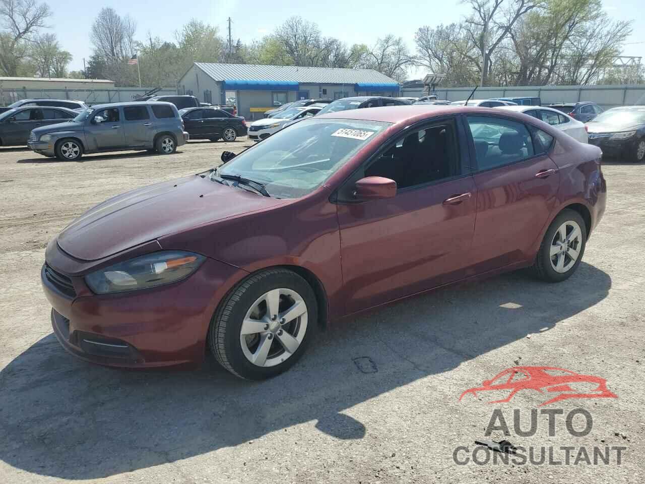 DODGE DART 2015 - 1C3CDFBBXFD242075
