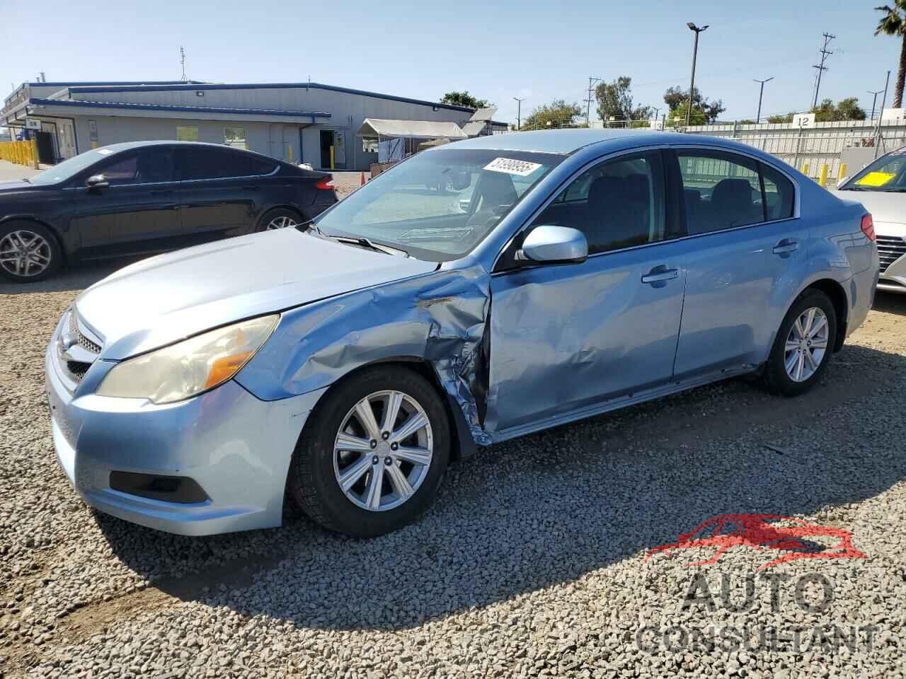 SUBARU LEGACY 2012 - 4S3BMBF68C3010959