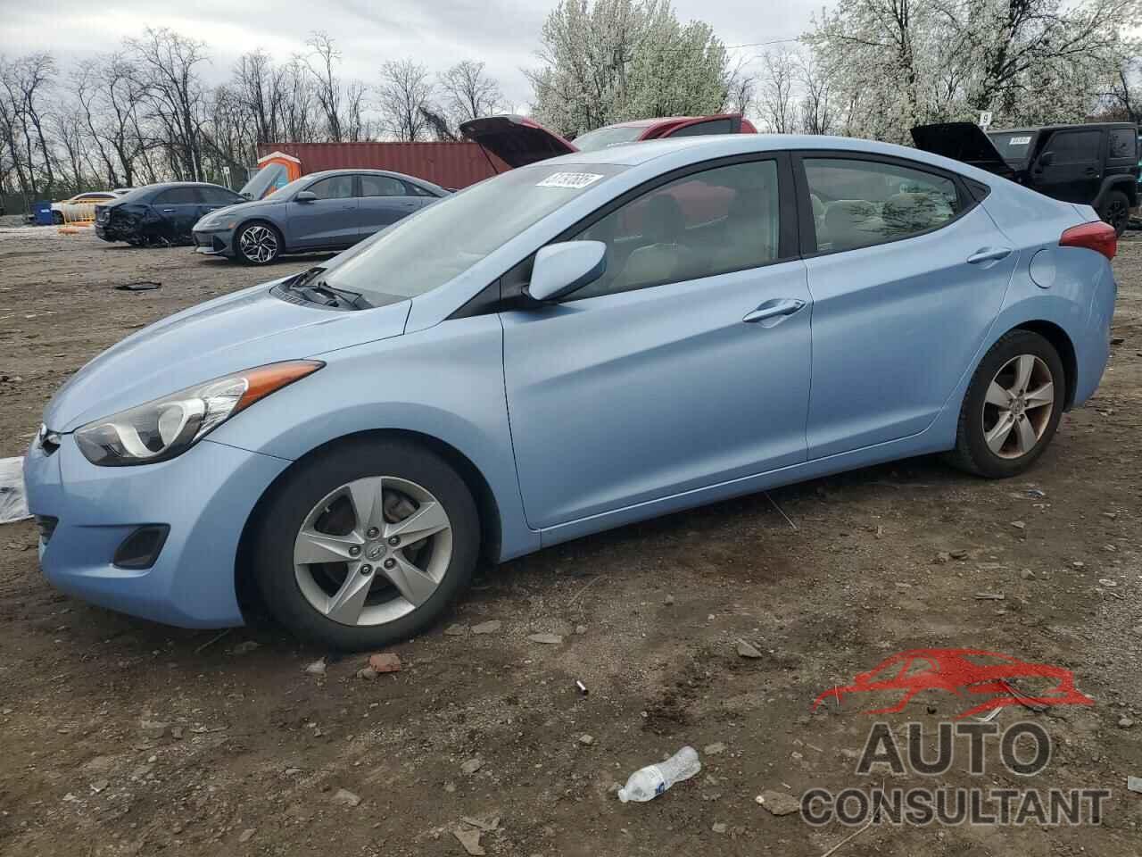 HYUNDAI ELANTRA 2011 - KMHDH4AE0BU139922