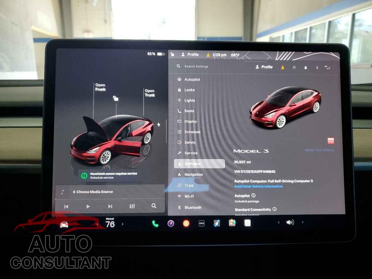 TESLA MODEL 3 2023 - 5YJ3E1EA0PF446845