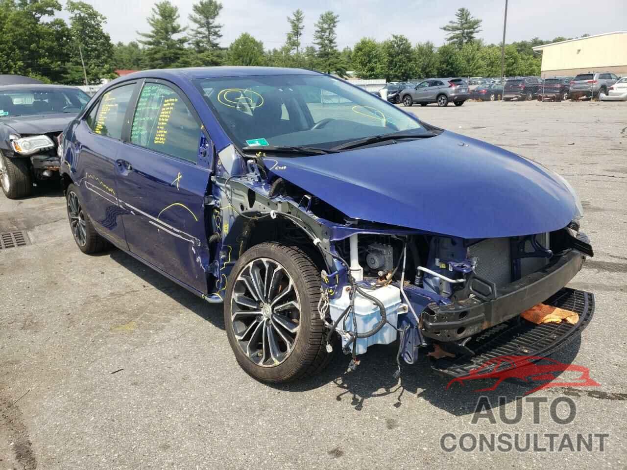 TOYOTA COROLLA 2016 - 2T1BURHE9GC589843