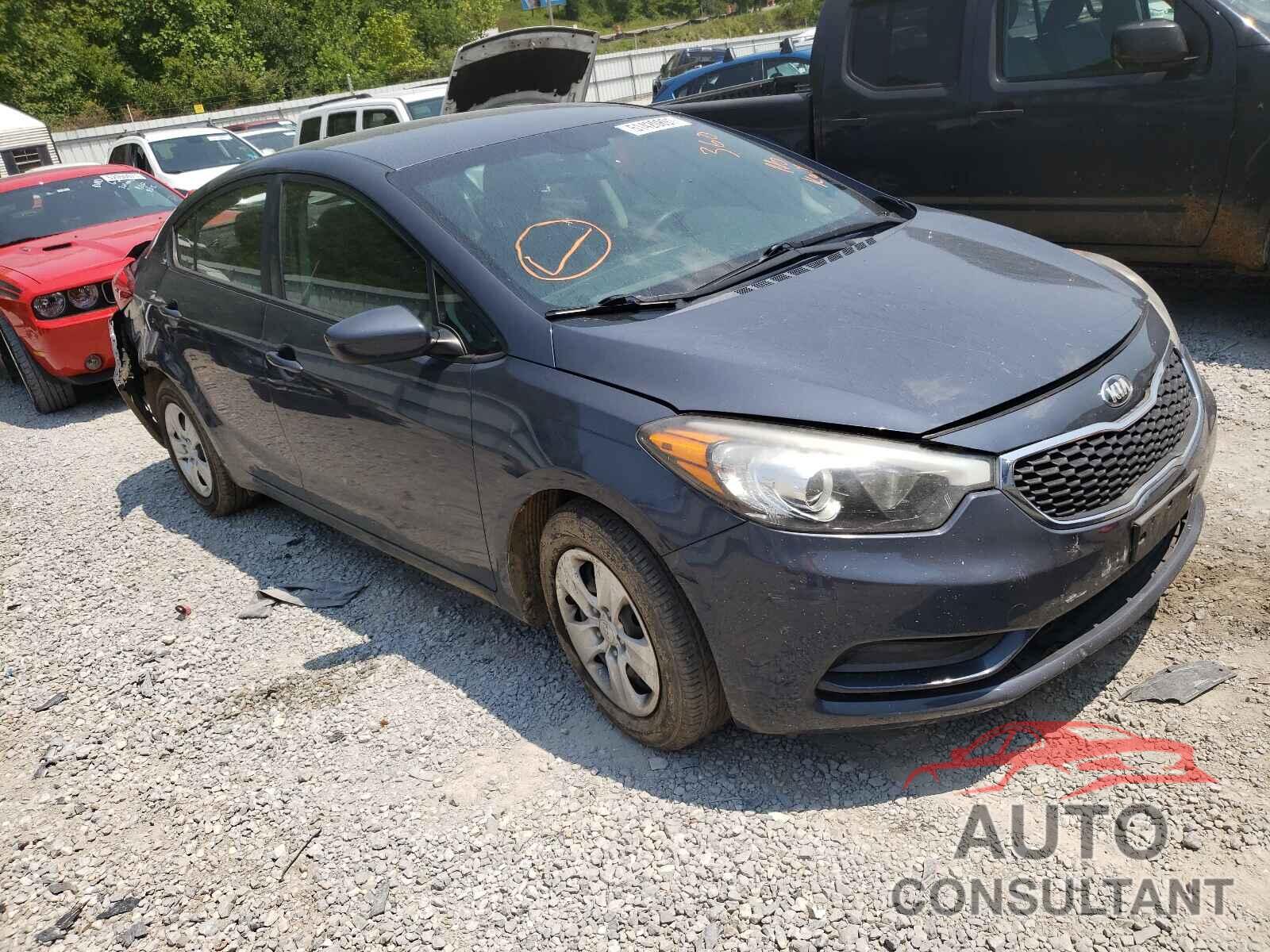 KIA FORTE 2016 - KNAFK4A66G5460045