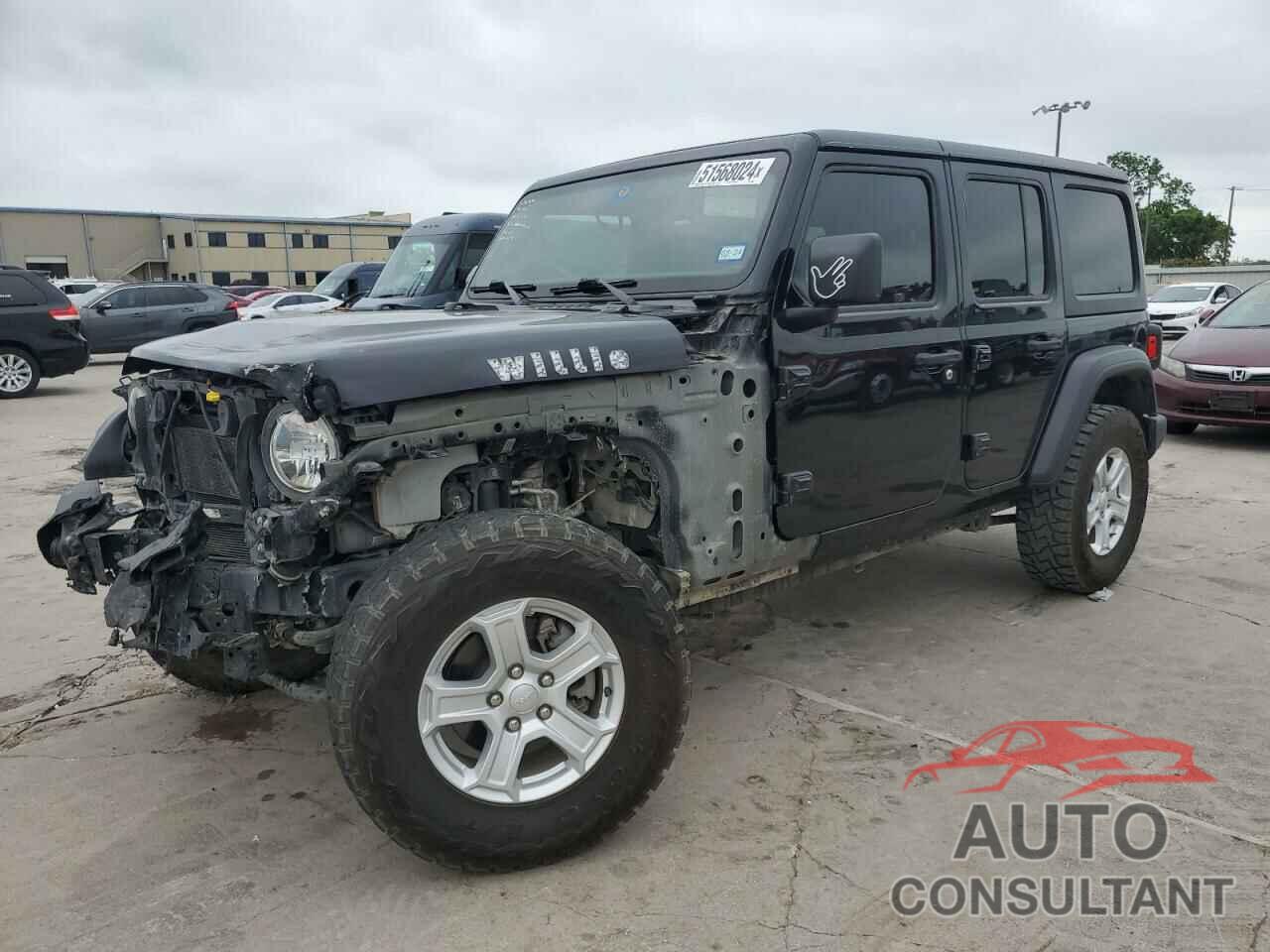 JEEP WRANGLER 2019 - 1C4HJXDNXKW686563