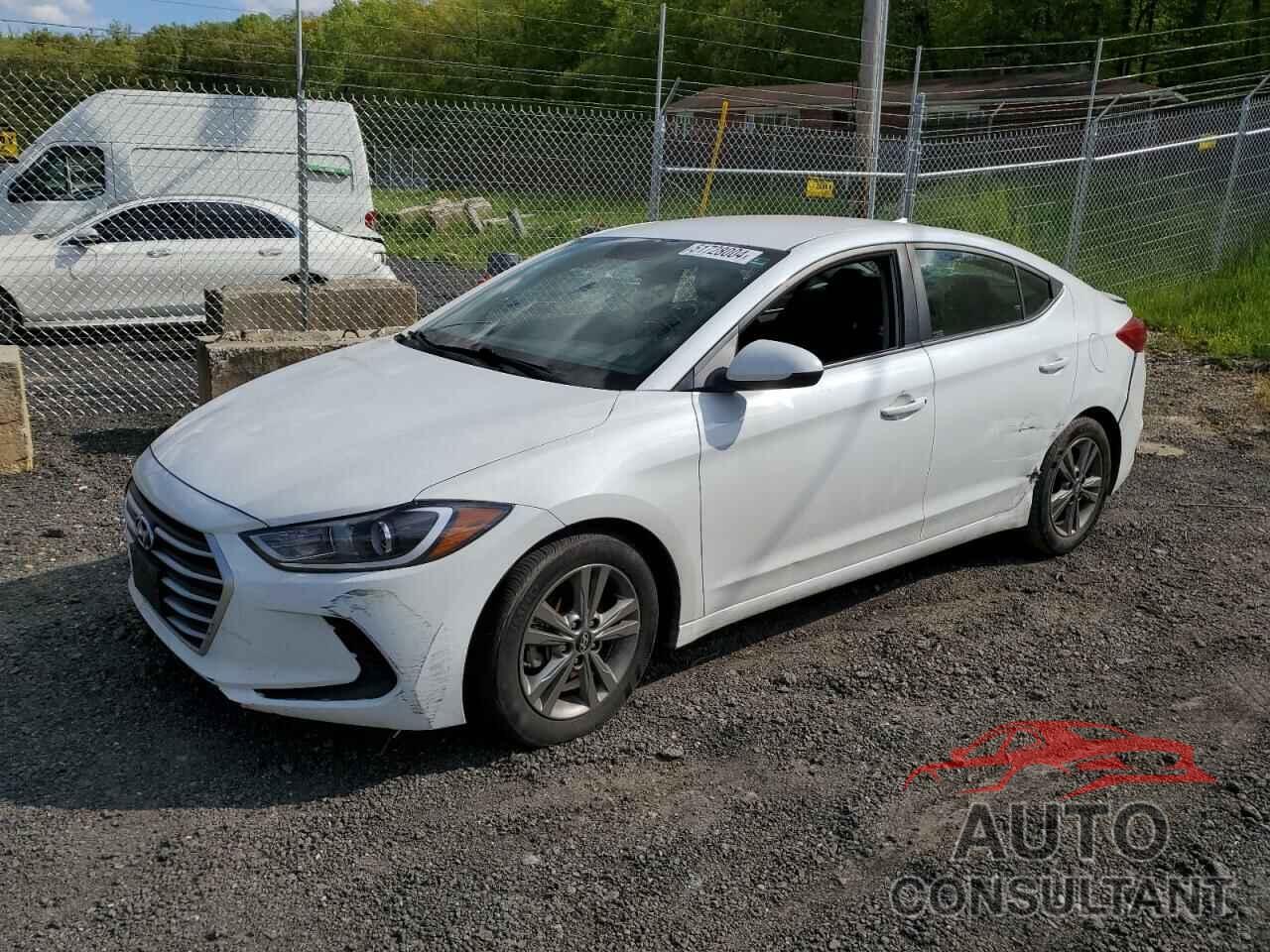 HYUNDAI ELANTRA 2018 - 5NPD84LF8JH372448