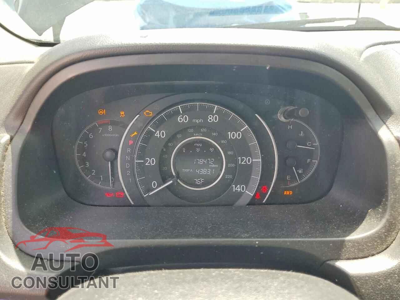 HONDA CRV 2014 - 5J6RM4H72EL090997