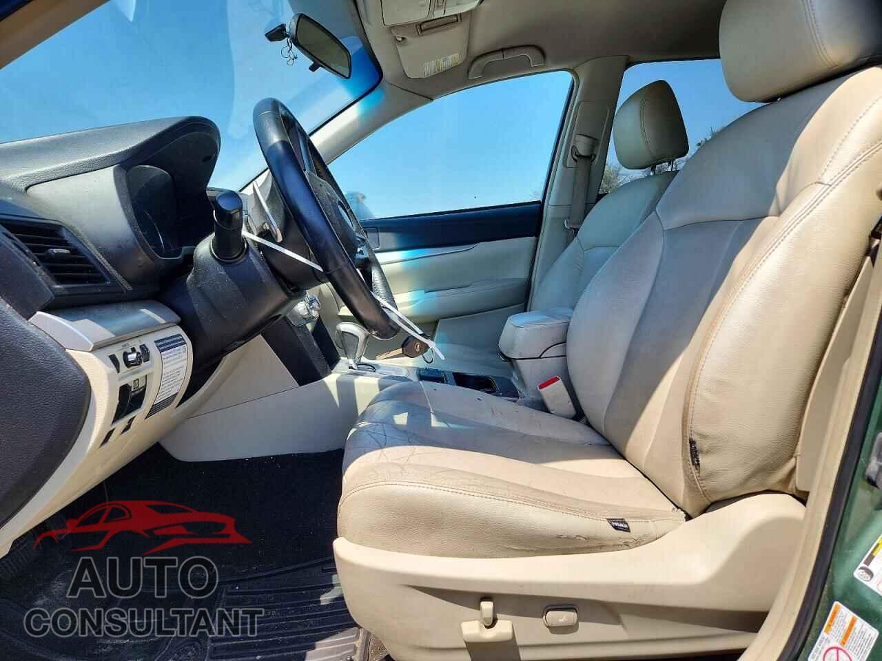SUBARU OUTBACK 2011 - 4S4BRBCC4B3420213