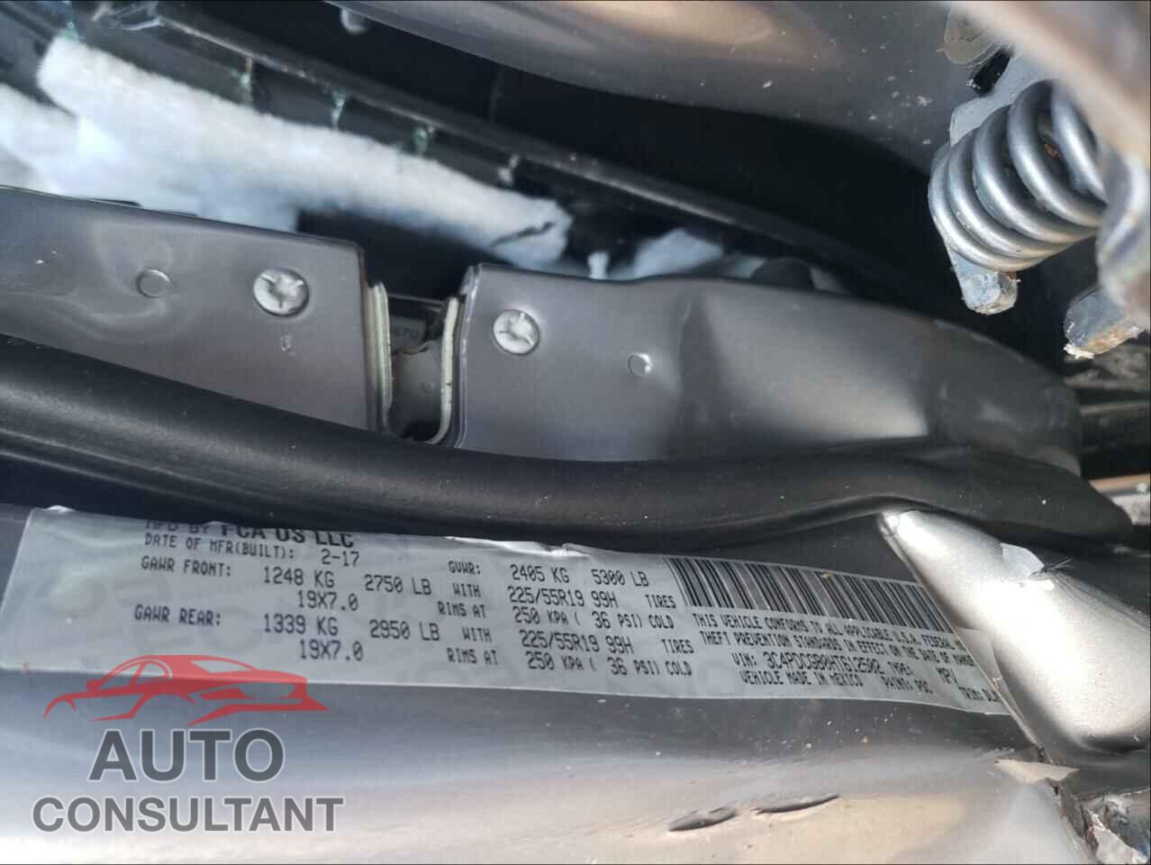 DODGE JOURNEY 2017 - 3C4PDCGB0HT612502