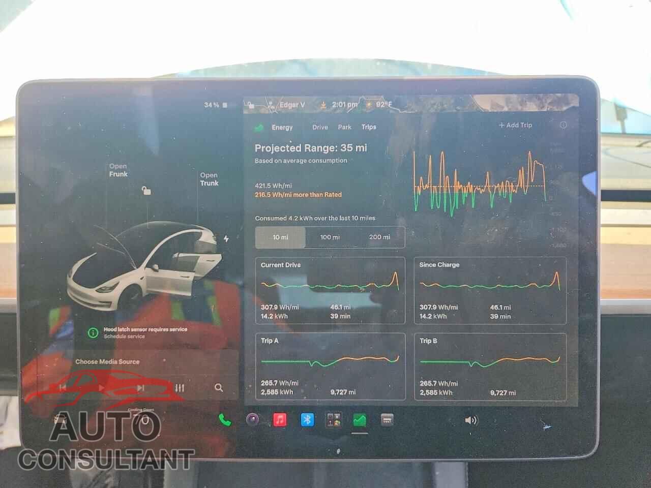 TESLA MODEL 3 2021 - 5YJ3E1EAXMF874482