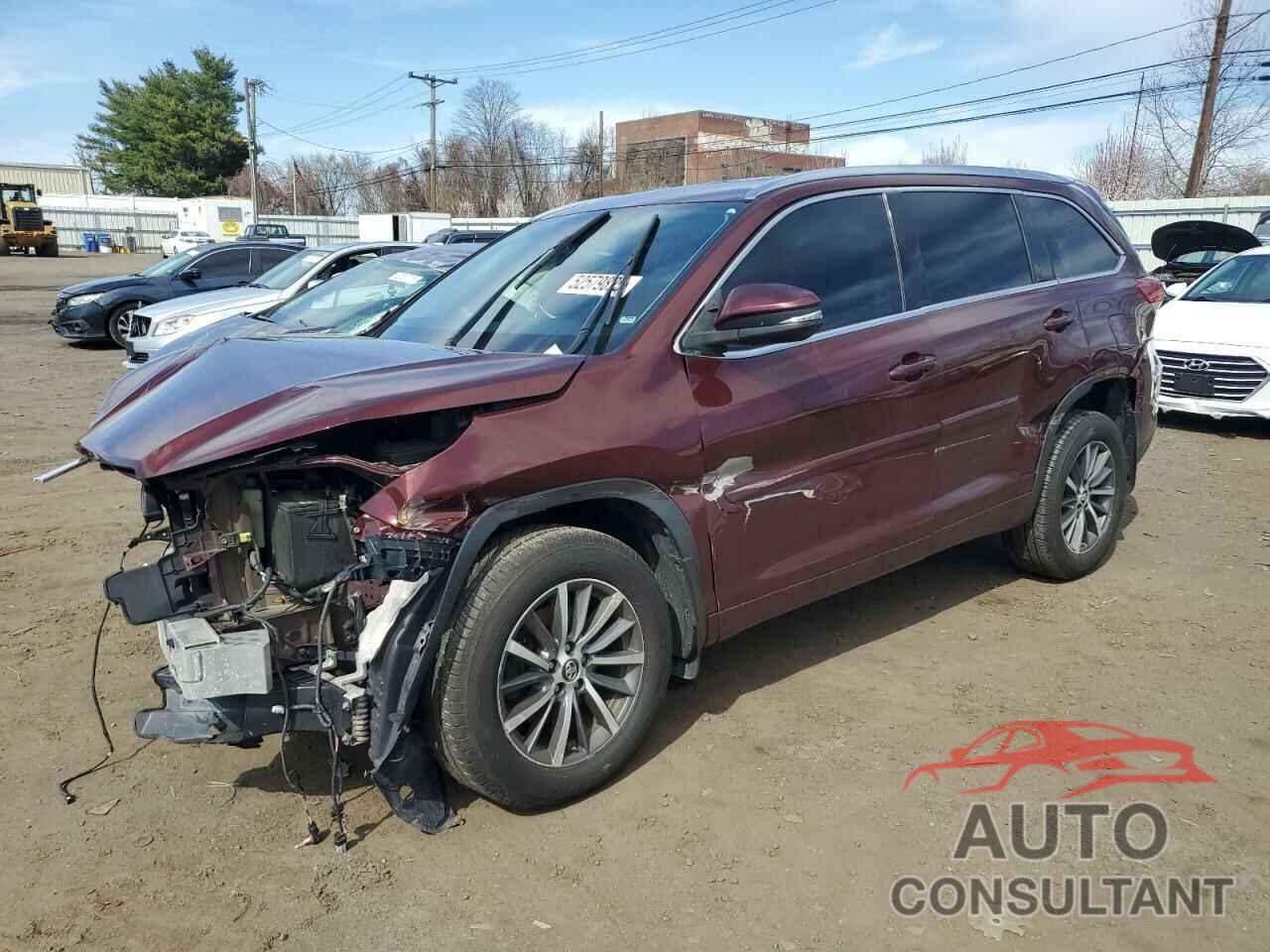TOYOTA HIGHLANDER 2017 - 5TDJZRFH6HS457805