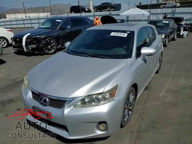 LEXUS CT 200 2012 - JTHKD5BH6C2104447