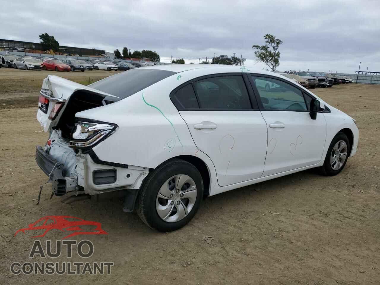 HONDA CIVIC 2013 - 19XFB2F50DE257109