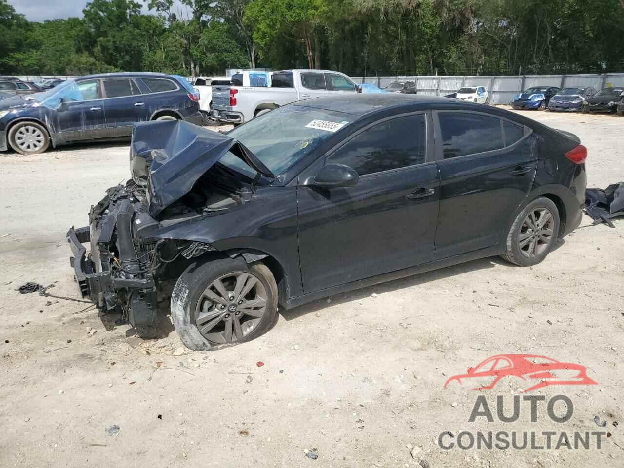 HYUNDAI ELANTRA 2018 - KMHD84LF3JU510141
