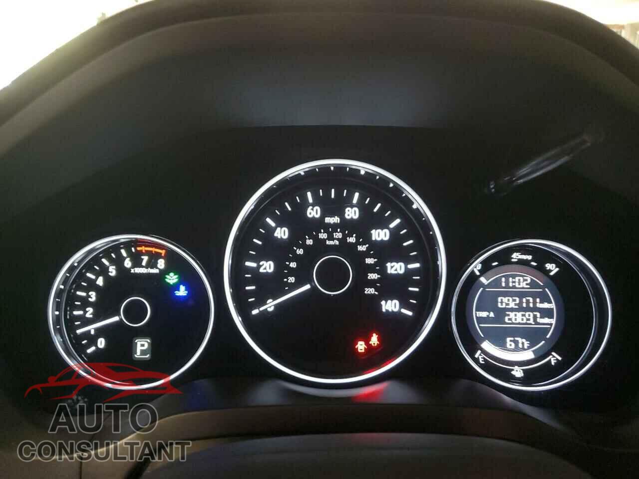 HONDA HR-V 2017 - 3CZRU5H37HM722592