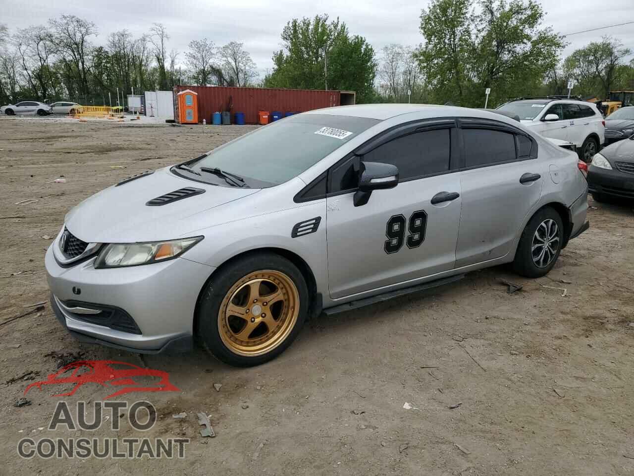 HONDA CIVIC 2013 - 19XFB2F53DE245360