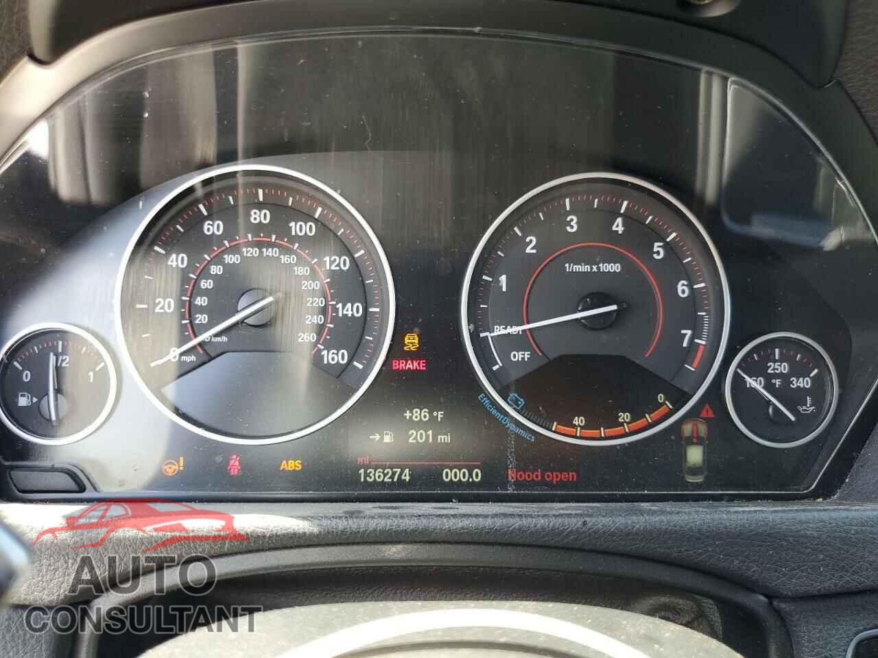 BMW 3 SERIES 2016 - WBA8E9G53GNU29914